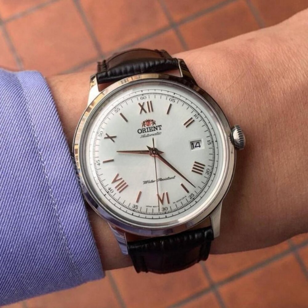 Orient Automatic 40mm Mens White Watch New